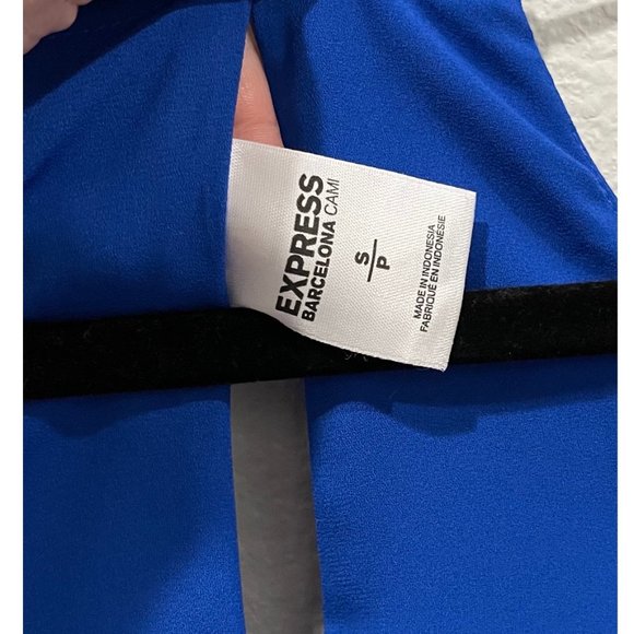 EXPRESS Blue Barcelona Tank Top - Picture 2 of 4